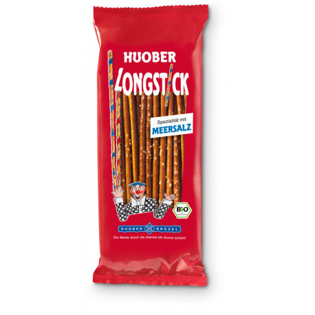 Huober - Longsticks with sea salt - 125g | Miraherba organic snacks