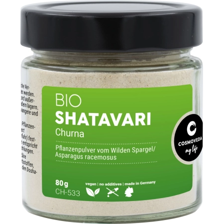 Cosmoveda Shatavari Churna · Nahrungsergänzungsmittel nach Ayurveda