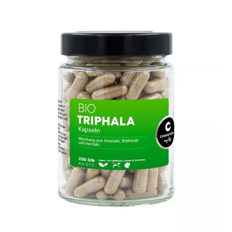 Cosmoveda Triphala Kapseln · Nahrungsergänzungsmittel nach Ayurveda