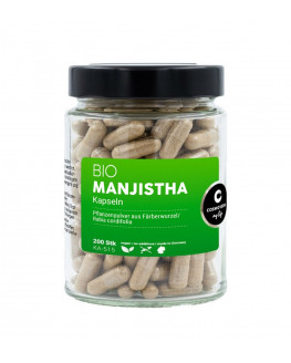 Cosmoveda Manjistha cápsulas - suplemento dietético según Ayurveda