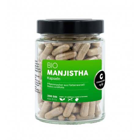 Cosmoveda - BIO Manjistha capsules - 200 pieces