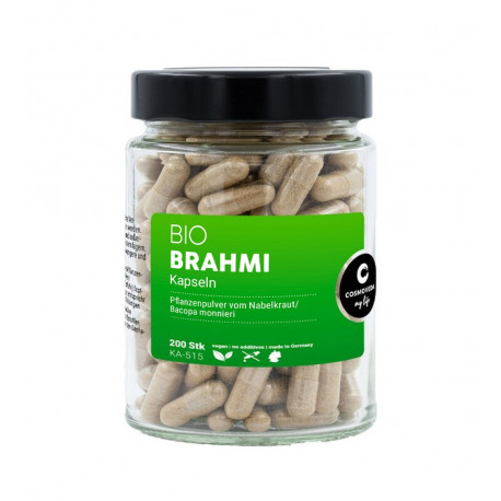 Cosmoveda Brahmi Capsules - suplemento dietético según Ayurveda