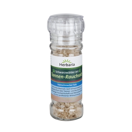 Herbaria - Molinillo De Sal Ahumada De Abeto - 100g