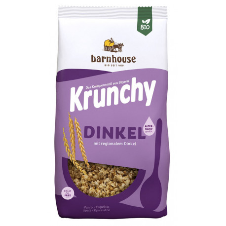 Barnhouse - Krunchy Puro Farro - 750 g | Alimenti biologici Miraherba