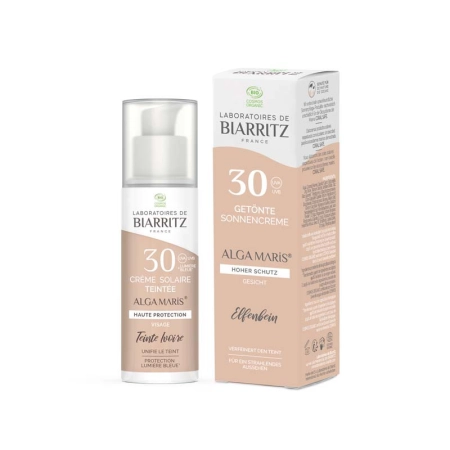 Laboratoires Biarritz - Crema solare colorata avorio SPF30 - 50 ml