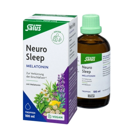 Salus - Neuro Sueño Melatonina Gotas - 100ml | Miraherba