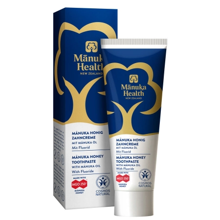 Manuka Health - Dentifricio Manuka con fluoro - 75ml | Miraerba