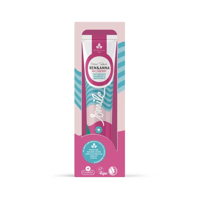 Ben & Anna - Toothpaste Alu Wild Berry - 75ml | Miraherba