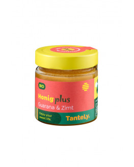 TanteLy - Honig plus Guarana & Zimt - 250g  | Miraherba Bio Honig