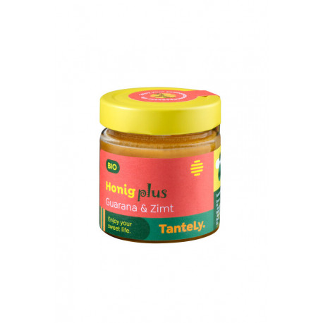 TanteLy - miel plus guarana & cannelle - 250g