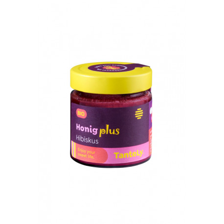 TanteLy - honey plus hibiscus - 250g | Miraherba organic honey