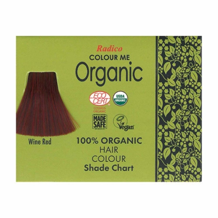 Radico organic - tinta per capelli alle erbe rosso vino | Miraherba tinta per capelli biologica