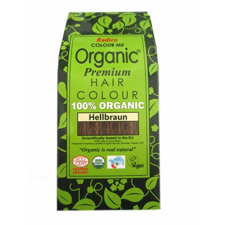 Radico organic - Tinte Vegetal Castaño Claro | Miraherba Hair