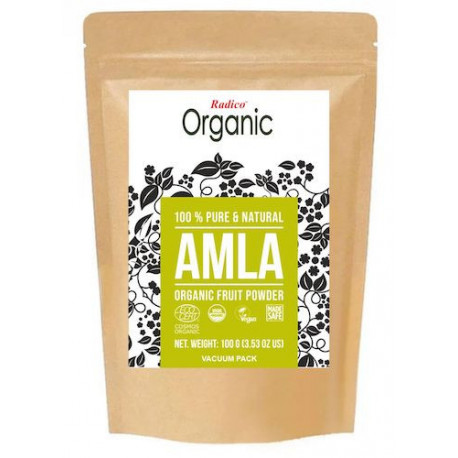 Radico organic - Amla polvo para el cuidado del cabello - 100g