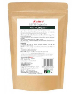 Radico bio - Poudre de soin capillaire Amla - 100g | cheveux Miraherba