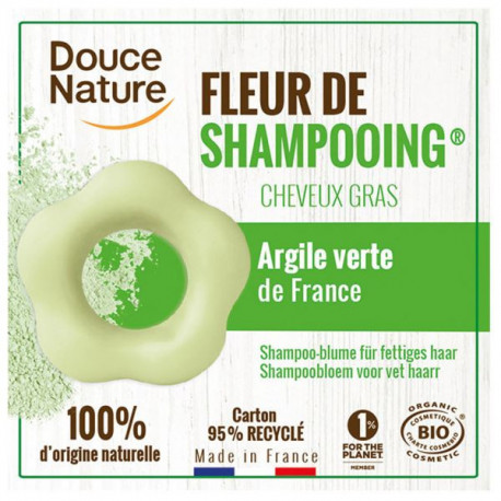 Shampooing solide pour cheveux gras: Fleur de Shampooing | Miraherba