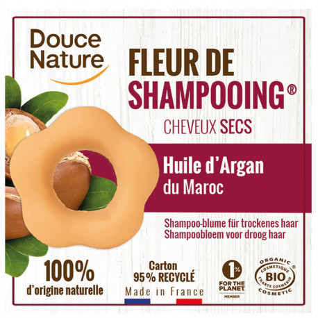 Solid shampoo for dry hair: Fleur de Shampooing | Miraherba