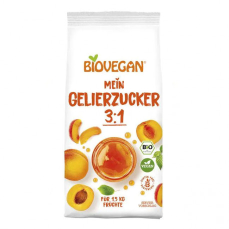 Biovegan - organic jam sugar 3:1 - 500g | Miraherba Organic Food