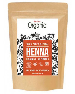 Radico organic - Polvo de tratamiento de color Henna - 100g