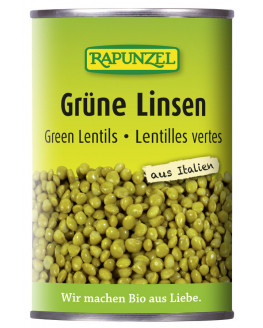 Rapunzel - Green lentils in a can - 400g | Miraherba natural food