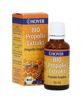 HOYER - Propolis extract, liquid organic - 30ml