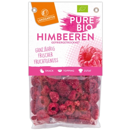 Landgarten - Frambuesas liofilizadas ecológicas - 20g | Miraherba