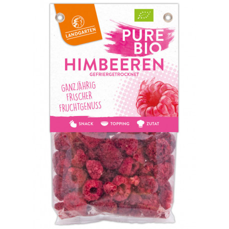Landgarten - Organic freeze-dried raspberries - 20g | Miraherba