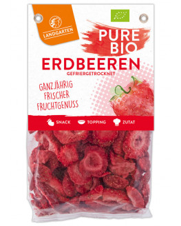 Landgarten - Organic strawberries freeze-dried - 20g