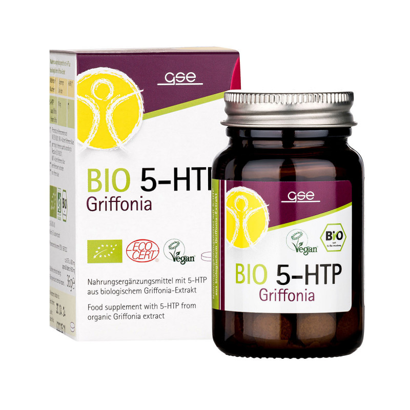 GSE - 5-HTP Griffonia (Organic) - 60 Tablets