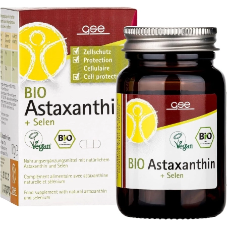 GSE - Astaxantina + Selenio (orgánico) | Miraherba complemento alimenticio