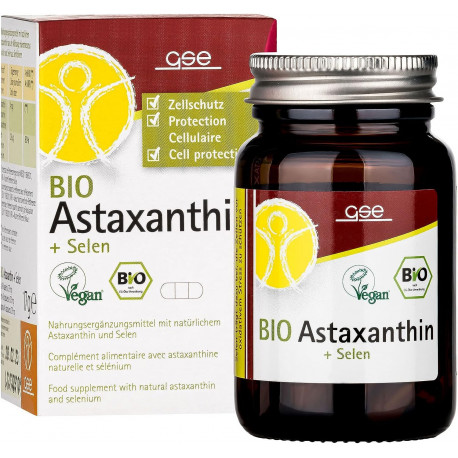 GSE - Astaxanthin + Selen (bio) | Miraherba Nahrungsergänzungsmittel