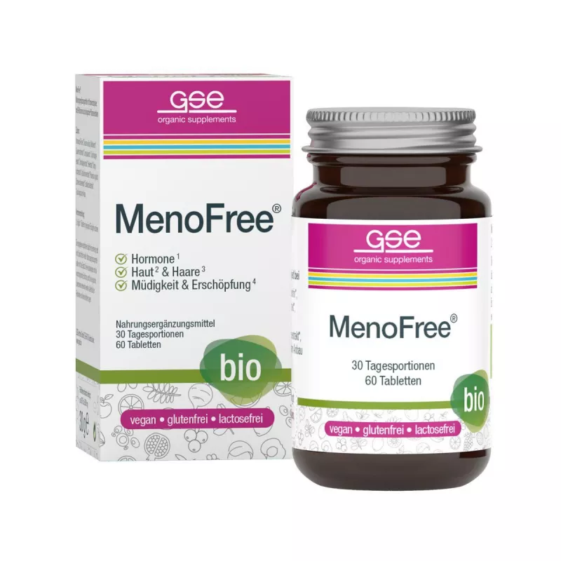GSE - MenoFree (Organic) - 60 Tablets