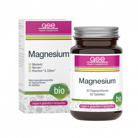 GSE - Bio Magnesium Compact - 60 Tabletten