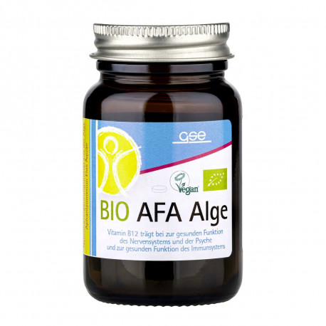 GSE - Algas AFA, Vitamina B12 (Orgánica) - 60 Tabletas
