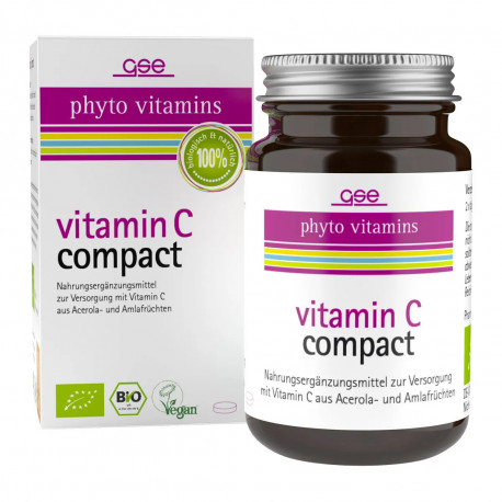 GSE - Vitamine C Compacte (Bio) - 60 Comprimés