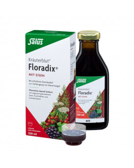 Salus - sangre a base de hierbas Floradix con hierro - 250ml