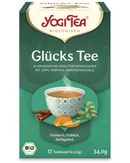 Yogi Tea - Glücks Tee Bio - 17 Teebeutel | Miraherba Bio-Tee