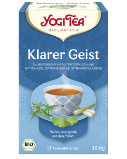 Yogi Tea - Clear Mind Bio - 17 Sachets de thé