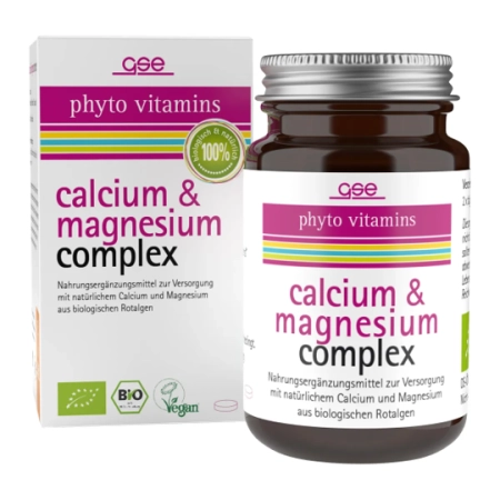 GSE - Complexe de Calcium & Magnésium (Bio) - 60 Comprimés