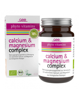 GSE - Calcium & Magnesium Complex (Bio) - 60 Tabletten