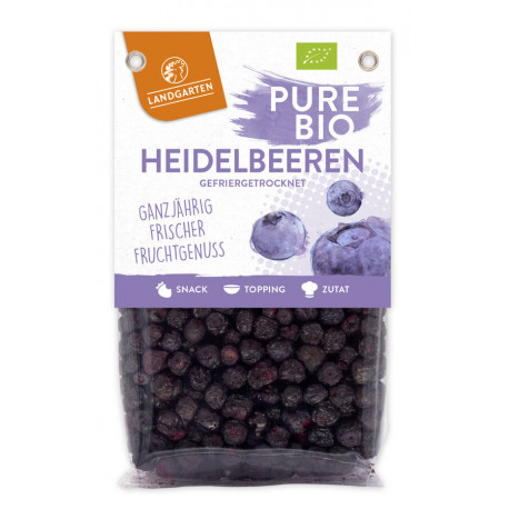 Landgarten - Organic freeze-dried blueberries - 20g | Miraherba