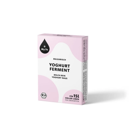 My.Yo - Fermento de yogur búlgaro - 15g | Cocina ecológica Miraherba