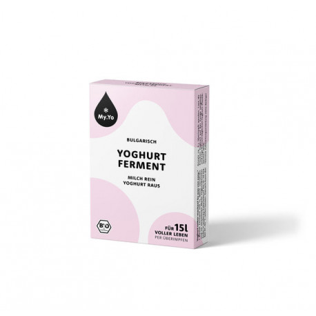 My.Yo - Ferment de yaourt bulgare - 15g | Cuisine biologique Miraherba