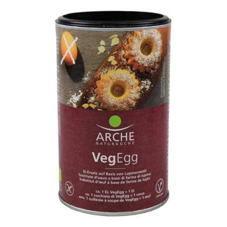 Arche - Verduras-Huevo - 175g | Repostería vegana Miraherba