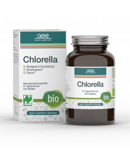 GSE - Naturland Bio Chlorella 500mg - 550 Tabletten