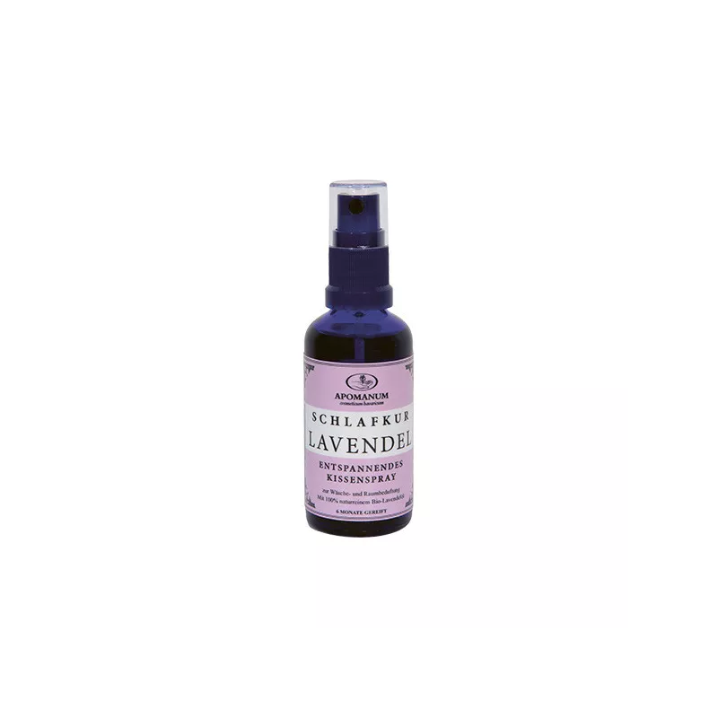 Apomanum - Schlafkur Lavendel Kissenspray - 50ml | Miraherba Duft