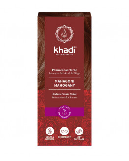 Khadi - coloración vegetal del cabello caoba - 100g