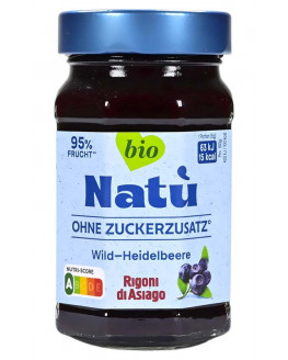Rigoni di Asiago - Natù Wild-Heidelbeere Fruchtaufstrich - 240g
