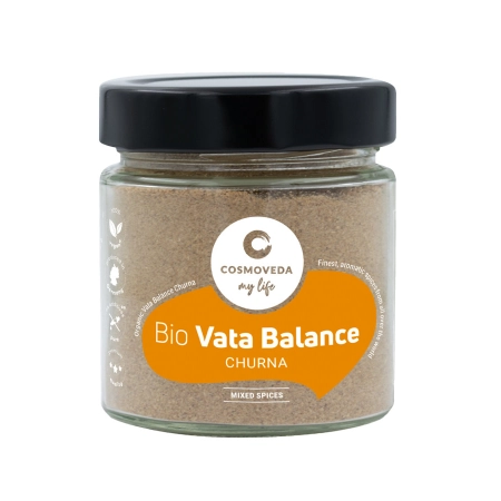 Cosmoveda - Churna Vata Balance ORGÁNICA - 90g | Miraherba Ayurveda