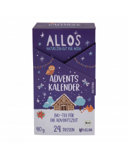 Allos - Adventskalender Tee - 40g | Miraherba Bio Weihnachten